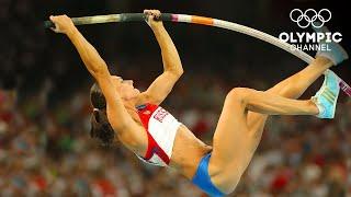 5️⃣ - Yelena Isinbayeva's Olympic Record in Pole Vault - 5.05m at Beijing 2008! | #31DaysOfOlympics