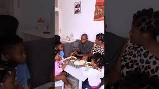 Cook and eat dinner with us ️ eating delicious okro soup and pounded yam fufu with my family