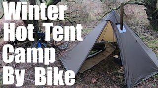 Winter Bike-Packing with a Hot-Tent.