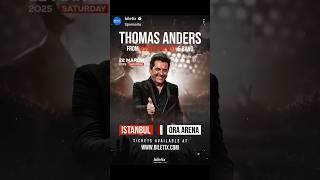 Modern Talking - Thomas Anders singt Modern Talking in İstanbul - 2025