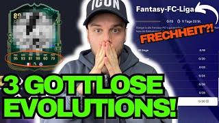 3 GOTTLOSE EVOLUTION KOMBINATIONEN️ FC FANTASY LIGA IST EINE FRECHHEIT⁉️ COINS MACHEN FC 25 TIPPS