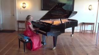 01.08.2017 Sofya Menshikova at the 3rd "Young Piano Stars" Piano Competition, Königs Wusterhausen