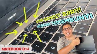 LAPTOP YANG PUNYA WEBCAM TERSEMBUNYI !!! | DISASSEMBLY HUAWEI MATEBOOK D 14 NBB WAH9