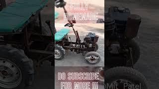 This is amazing homemade tractor 4 hp engine #jugaad #mitpatel #minitractor #viral #shorts