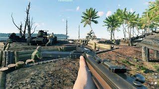 Enlisted Gameplay - Tenaru River (Invasion) - Pacific War [1440p 60FPS]