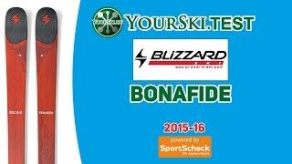 Тесты горных лыж Blizzard Bonafide (2015-16 год).