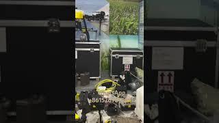 Canton Fair: Installing drones and building booths/ Joyance 30lt/40lt agricultural sprayer drones