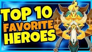 [AFK ARENA] MY TOP 10  HEROES!