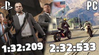 GTA Online Load Comparison - PS5 vs PC | GTA 5 Expanded & Enhanced