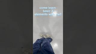 learn basic 3 skills in figure skating!! #iceskating #figureskating #learntoskate #basic3