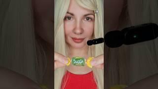 Why does the green one always taste the weirdest? #asmr