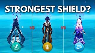 Who is BEST Shielder?? Lanyan Shield Comparison [ Genshin Impact ]