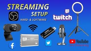 Streaming - Was braucht man? - Hardware und Software