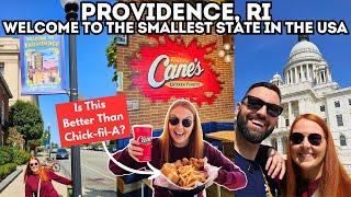 Visiting The SMALLEST State In The USA - Providence, Rhode Island| New England Road Trip