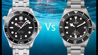 BATTLE OF THE DIVERS: Omega Seamaster 300m (2018) VS. Tudor Pelagos