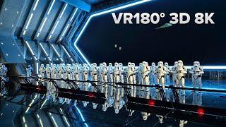 Rise of the Resistance - Star Wars Ride - VR Experience - VR180 3D 8K 60p - Disneyland Kalifornien