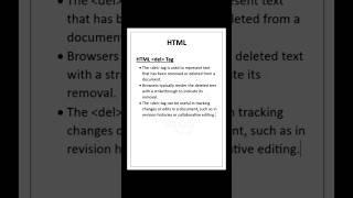 HTML del Tag | S Code Hub #shorts #html