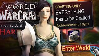 Classic Hardcore but EVERYTHING is Crafted