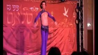 ozgen male bellydancer israel belly dance ya salam festival