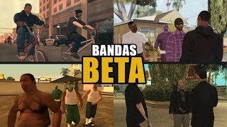 Así eran las bandas en la beta de GTA San Andreas