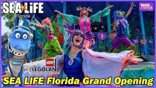 SEA LIFE Florida at LEGOLAND Florida - Grand Opening Ceremony Plus Meeting Sharky the Shark 6/6/2025