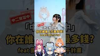 錢錢沒有不見！你在誰或哪個IP上花最多錢呢？ feat. 露天市集 & 子午計畫 @澪Rei  @橙Yuzumi  @煌Kirali  【 #中二街訪中 #280】