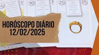  HORÓSCOPO DIÁRIO 12/02/2025 | A Magia do Tarot com Fabíola Rosa #horóscopo