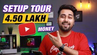 YouTube Studio Setup Tour 1.0 - My 4.50 Lakh YouTube Setup from YouTube Money (2021)  