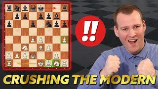 CRUSHING the Modern Defence | Robert Ris vs Vitaly Malykin