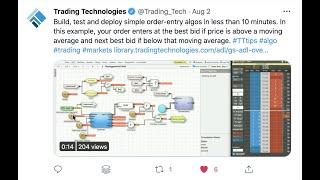 Tips on using the TT platform from Trading Technologies (#TTtips). Week of Aug. 6, 2021