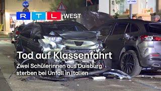 Tod auf Klassenfahrt: Zwei Schülerinnen sterben bei Unfall in Italien | RTL WEST, 19.09.2024