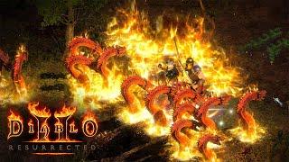 Diablo 2 Resurrected 4K Max Settings Fire Sorceress Gameplay