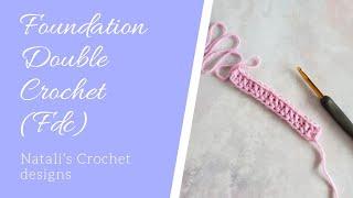 Foundation Double Crochet