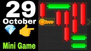 Hamster kombat mini Game 29 OCTOBER | Puzzle game Solved | Hamster kombat mini game Today