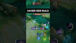MLBB XAVIER ONE SHOT BUILD #mlbb #mlbbshorts #ml #mobilelegends #mlbbhighlights #shorts