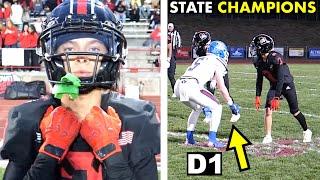 GOING AGAINST A D1 RECRUIT and PLAYING THE STATE CHAMPION FOOTBALL TEAM! 