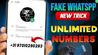 Fake Whatsapp Kaise Banta Hai 2024 | Whatsapp Fake no. Trick | How to Make Fake Whatspp Number