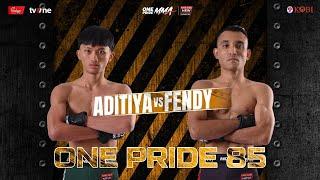 ADITYA TANGKA VS FENDY PRADANA | FULL FIGHT ONE PRIDE MMA 85 KING SIZE NEW #10 JAKARTA