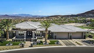 Mansion Tour | $5.498 Million Dollar Modern Smart-Home with Las Vegas Strip Views | 1474 Reims Drive