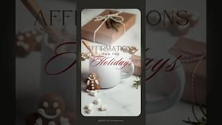 MAGNETIC Winter Affirmations! ️ Manifest the BEST Holiday Season! ️️ || Doll Life Affirmations