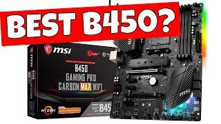 BEST AM4 B450 Motherboard MSI B450 Pro Carbon MAX WiFi