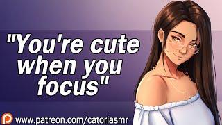 Flirty College Girl Distracts You While You Study [ASMR Roleplay] [Friends to More?]