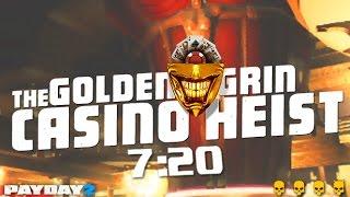 Payday2 -The Golden Grin Casino- DeathWish Solo Stealth Speedrun - 7:20 GT