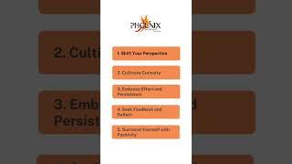 PHOENIX | Learning from FAILURE can be TRANSFORMATIVE | FIVE pointers to HELP you on this journey