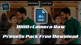 Photoshop Tutorial : 1000+Camera Raw । Camera Raw Presets Free Download 2020। Photoshop CC