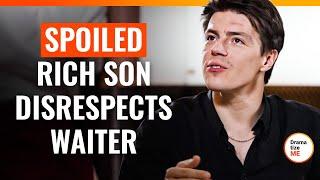 Spoiled Rich Son Disrespects Waiter | @DramatizeMe.Special