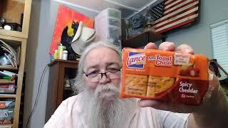 Lance's spicy cheddar Toast Chee sandwich crackers