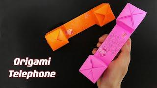 Origami Telephone/Paper Telephone/Fun & Easy Paper Craft/DIY