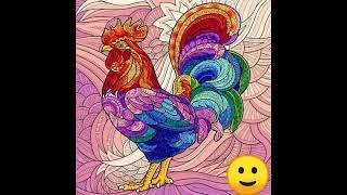 BEST ROOSTER ART BY LOKESH SATPATHY