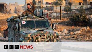 Syrian rebels capture second major city after military withdraws | BBC News